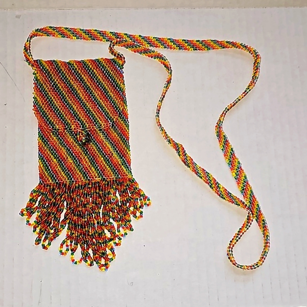 Beaded Mini Purse - image 1